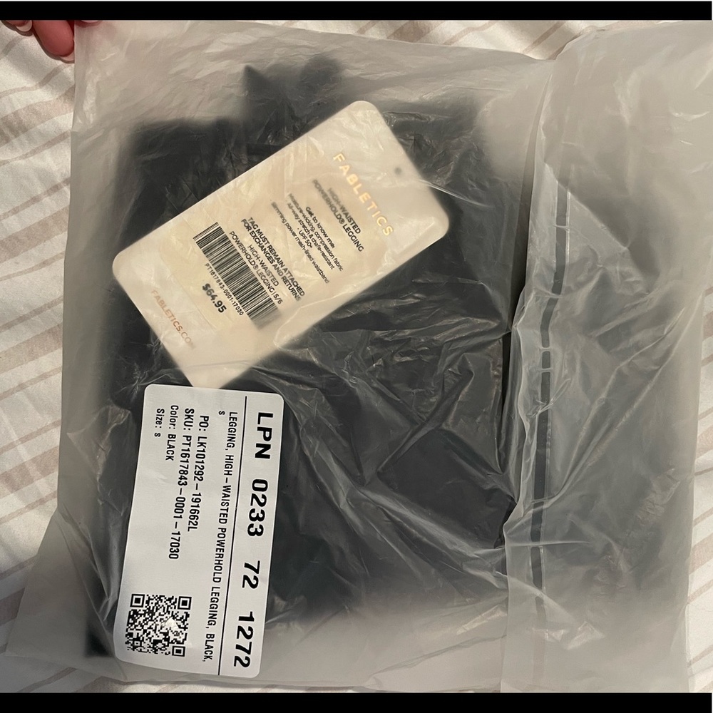 Black fabletics leggings